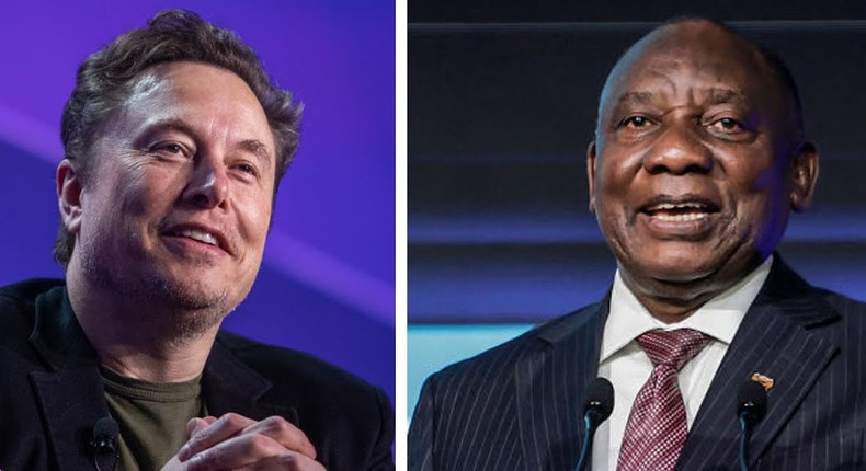 Here’s what went down between Elon Musk and president Ramaphosa after X clash