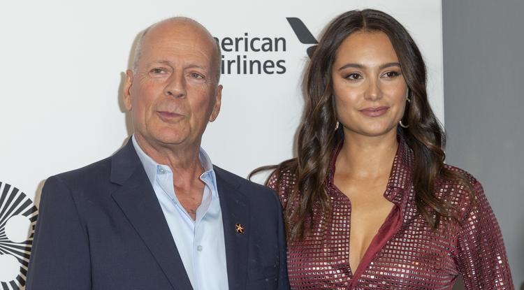 Emma Heming Willis és Bruce Willis Fotó: Getty Images