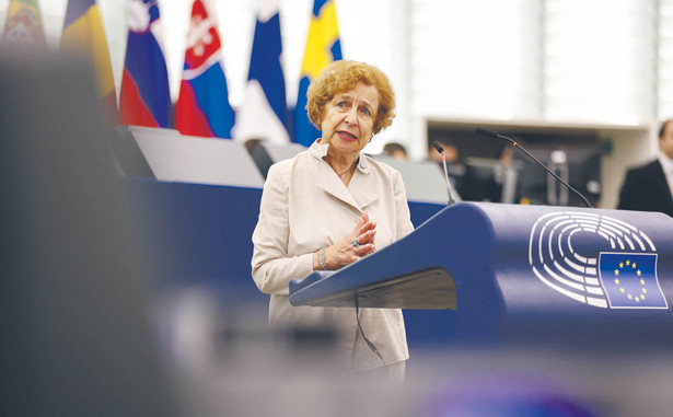 Tatjana Ždanoka podczas obrad Parlamentu Europejskiego. Strasburg, 13 września 2023 r.