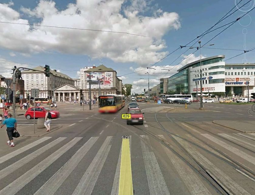 Warszawa w Google Street View