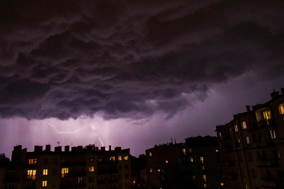 Burza nad Krakowem