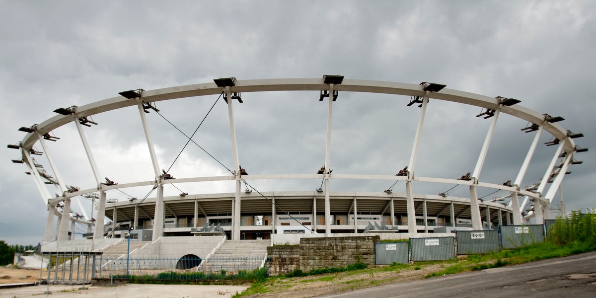 stadion sląski budowa