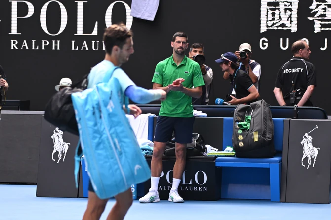 Novak Đoković i Lorenco Muzeti