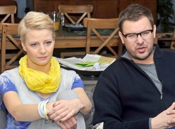 Kożuchowska pokłóciła się z Karolakiem? Aktorka wyjaśnia