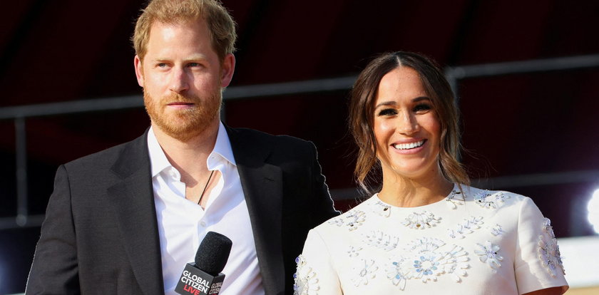 Meghan i Harry podglądani przez filmowców. Księżna wyglądała obłędnie [ZDJĘCIA]