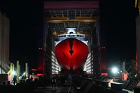 ORP Wicher launched — a milestone warship for the Polish Navy
