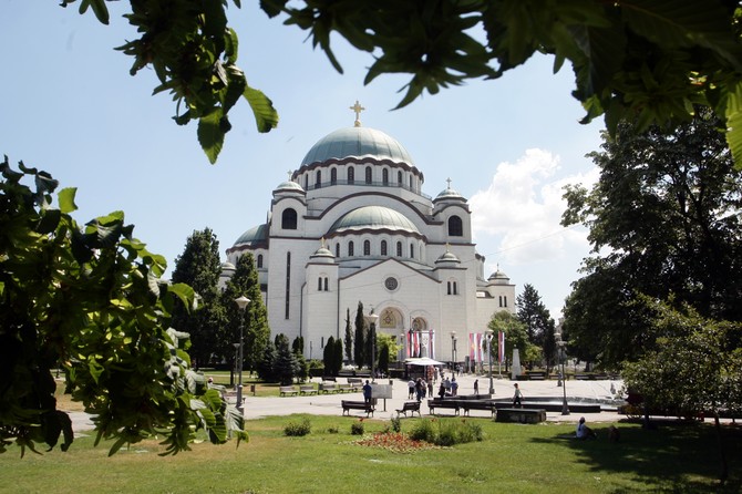 U crkvama i hramovima širom Srbije na Spasovdan se služi Sveta liturgija