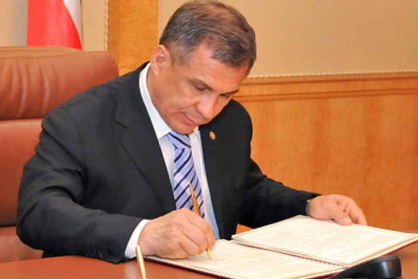 Rustam Nurgalievič Minihanov, predsednik Tatarstana