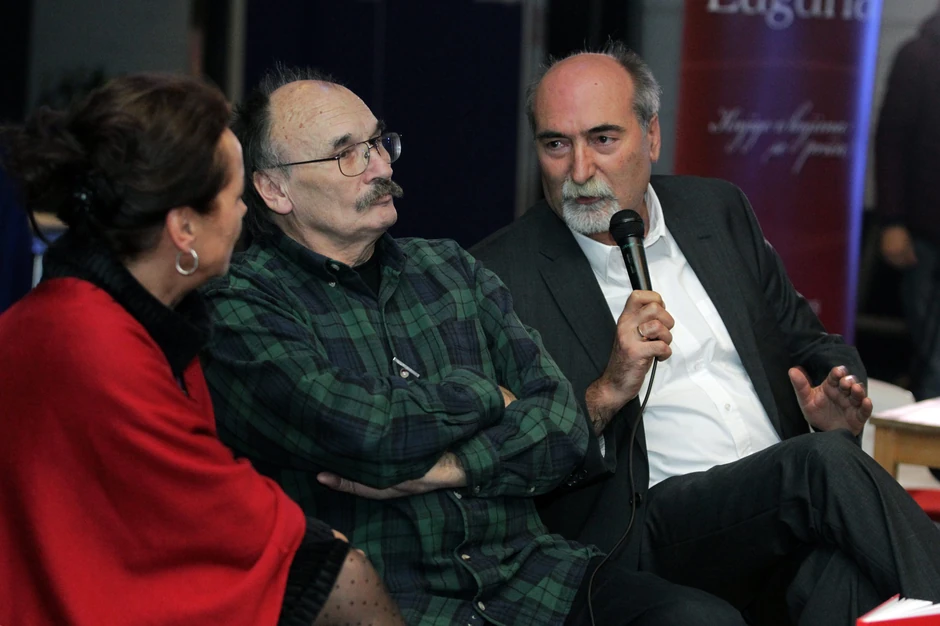 Petričić i Milan Ćulibrk, glavni i odgovorni urednik "NIN"-a