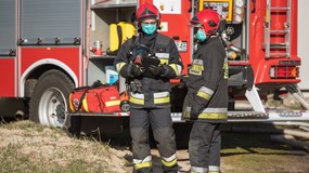 Wielki pożar w centrum handlowym w Warszawie. W ogniu stanęły lokale usługowe