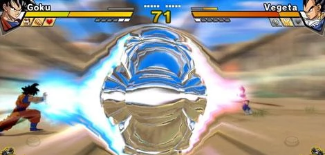 Screen z gry "Dragon Ball Z: Burst Limit"