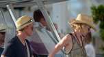 Zakochane Ellen DeGeneres i Portia De Rossi na romantycznym spacerze