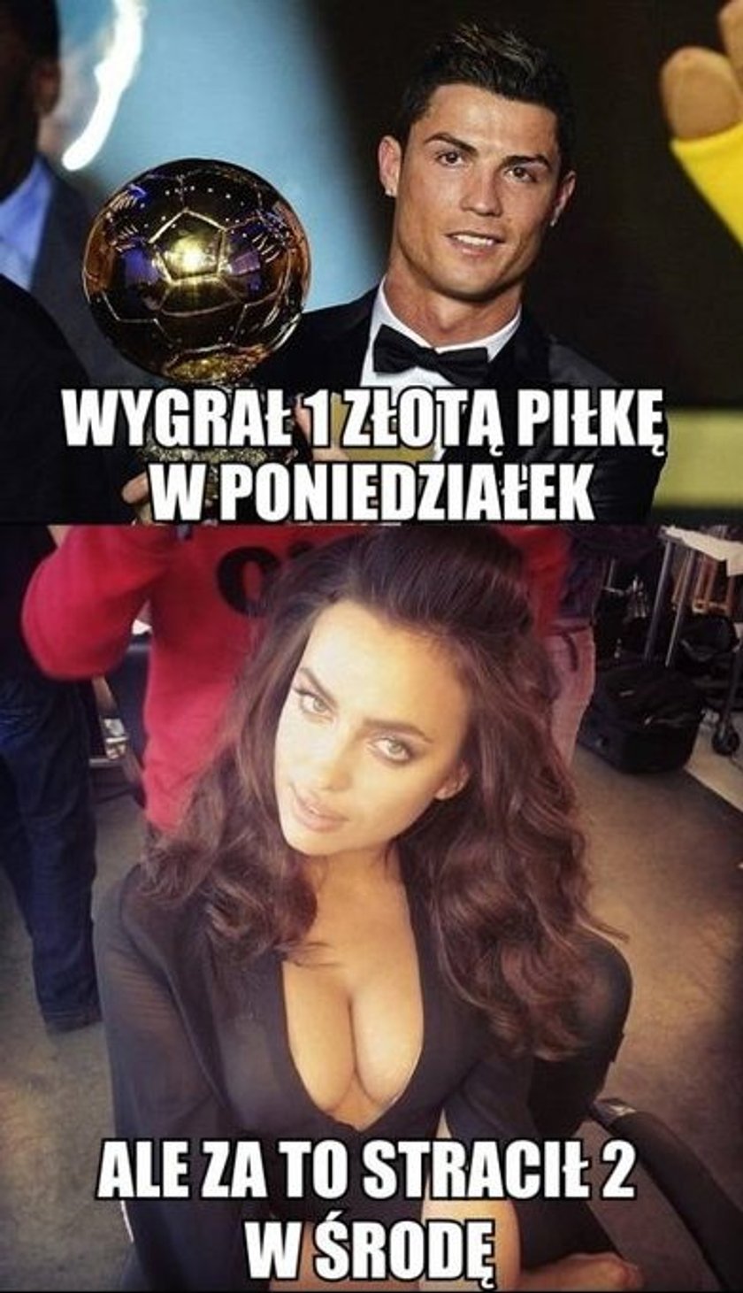 Memy po rozstaniu Cristiano Ronaldo i Iriny Szajk! Galeria!