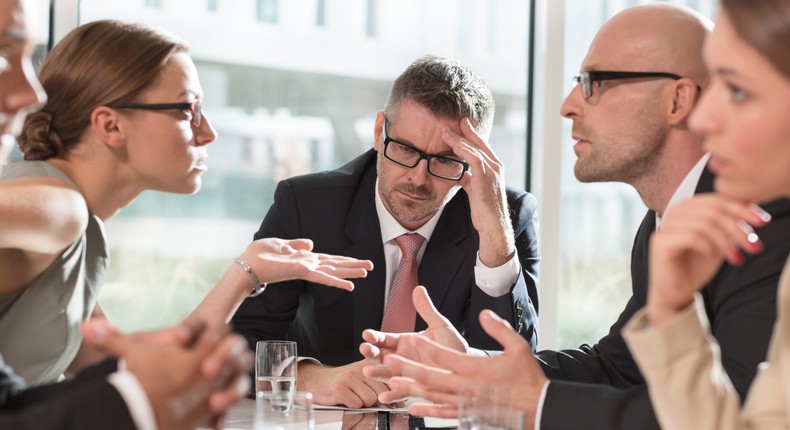 Many workers think having too many meetings can hinder their productivity. AI tools could save them some time. Getty Images