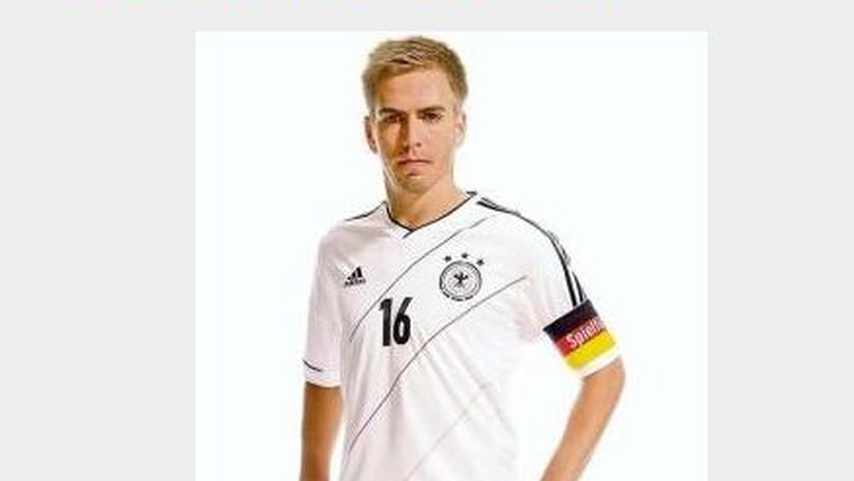 Philipp Lahm, kapitan reprezentacji Niemiec, zaprezentował nowe trykoty, w których on i jego koledzy wystąpią podczas Euro 2012 w Polsce i na Ukrainie. Zdjęcia zaprezentował "Bild".