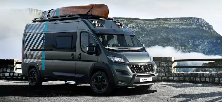 Peugeot znów rusza konceptem w teren – oto Boxer 4x4