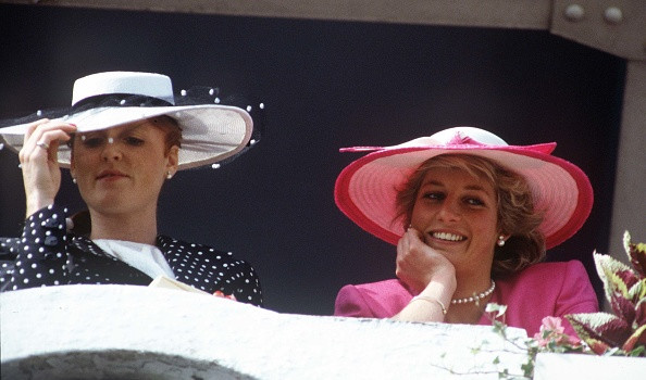 Sarah Ferguson i księżna Diana