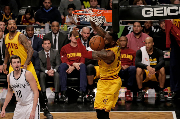 Liga NBA: Komplet zwycięstw gospodarzy, Nets pokonali Cavaliers