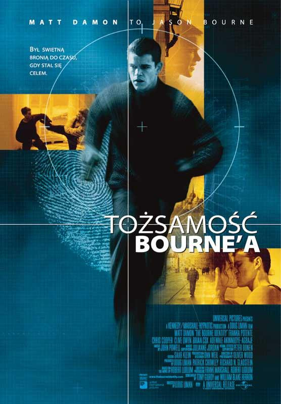 Tożsamość Bourne'a - plakat