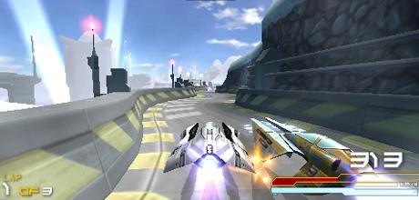 Screen z gry "WipEout Pure"