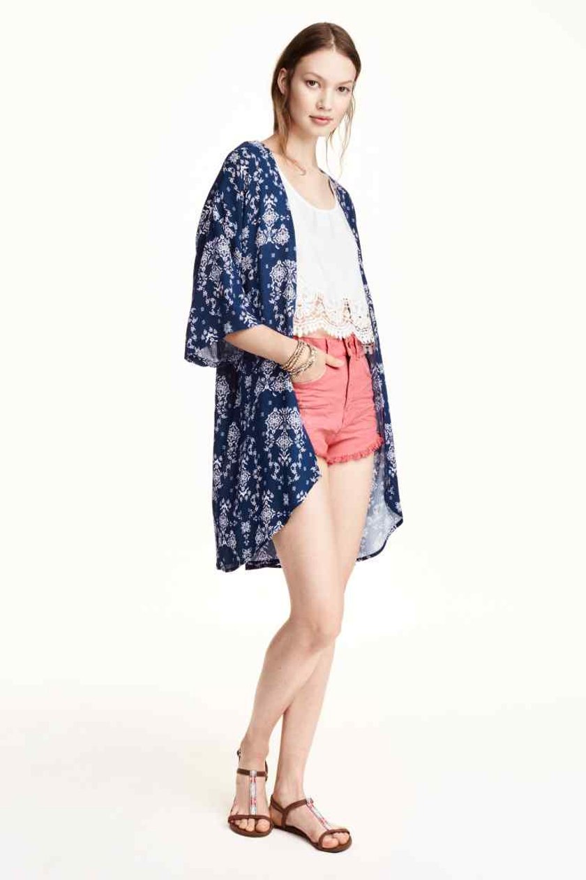 Wzorzyste kimono H&M 79,90 zł