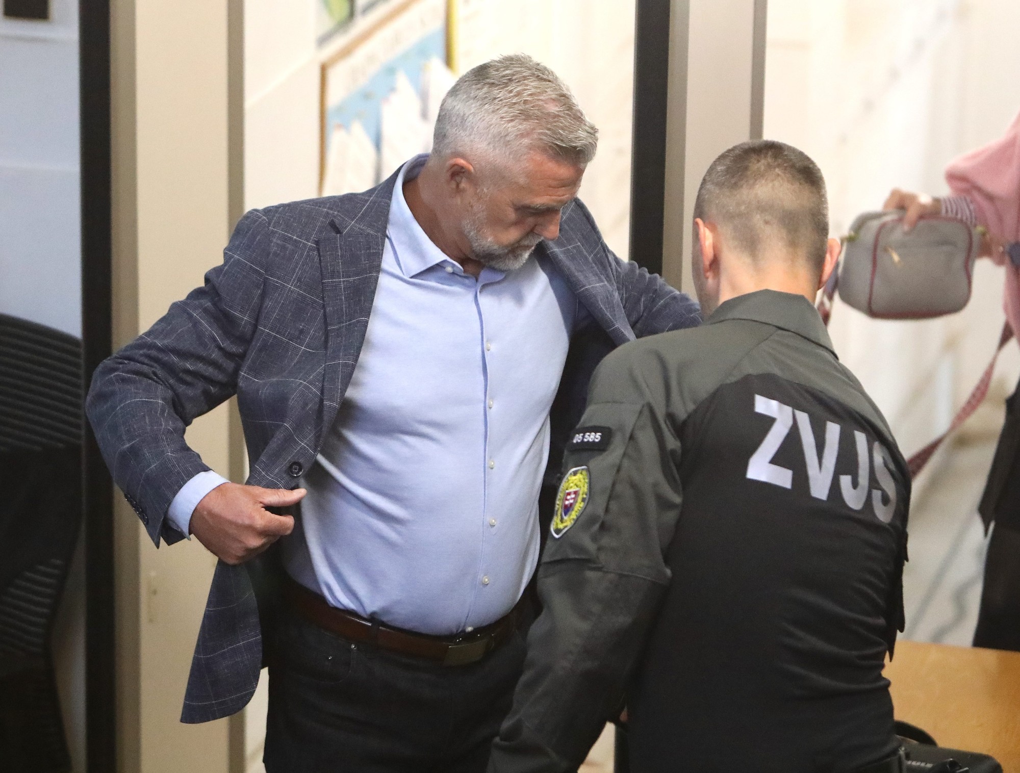 Na Špecializovanom trestnom súde sa 11. mája začal proces v kauze Očistec: Na snímke súčasný podpredseda Národnej rady SR Tibor Gašpar. 