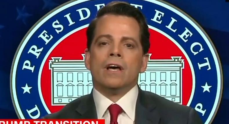 Anthony Scaramucci making controversial claims on CNN with Chris Cuomo