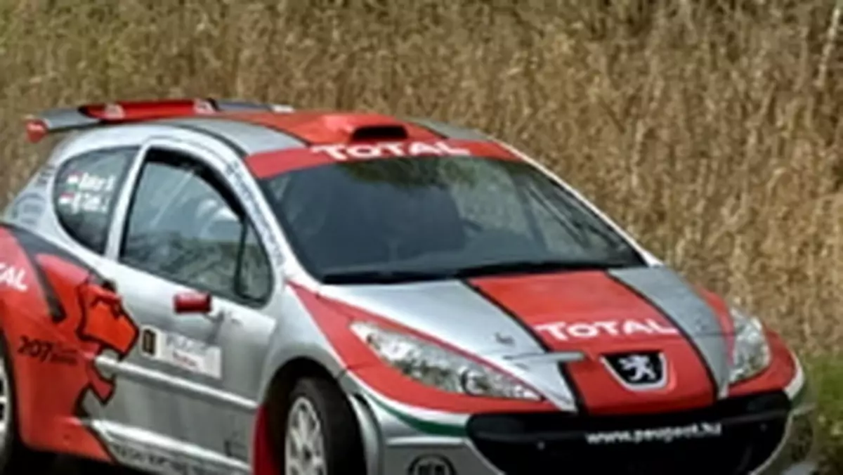 Janos Toth w  Peugeot 207 Super 2000 wygrywa na Węgrzech