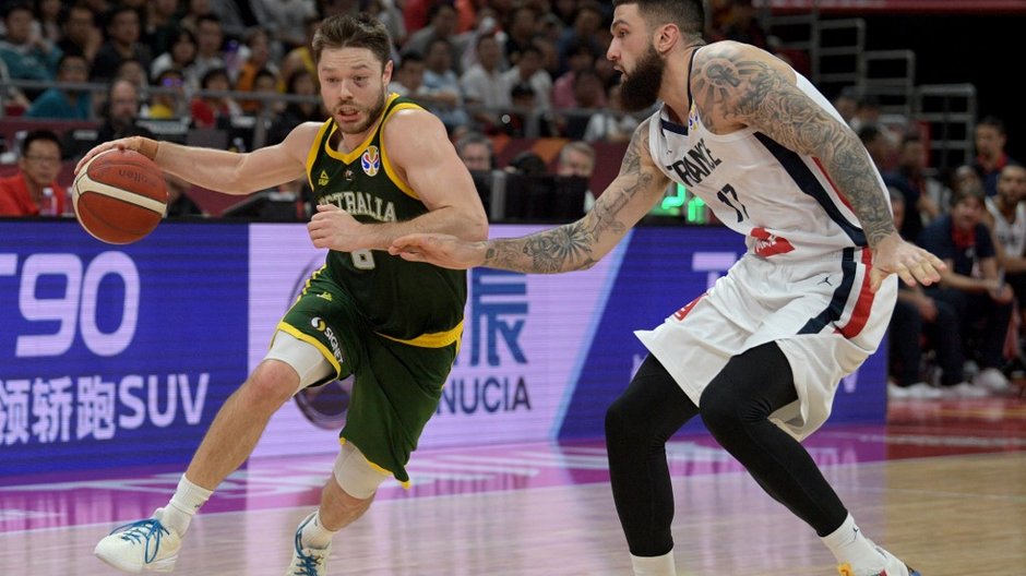 Matthew Dellavedova (z lewej), zdjęcie z 2019 r.