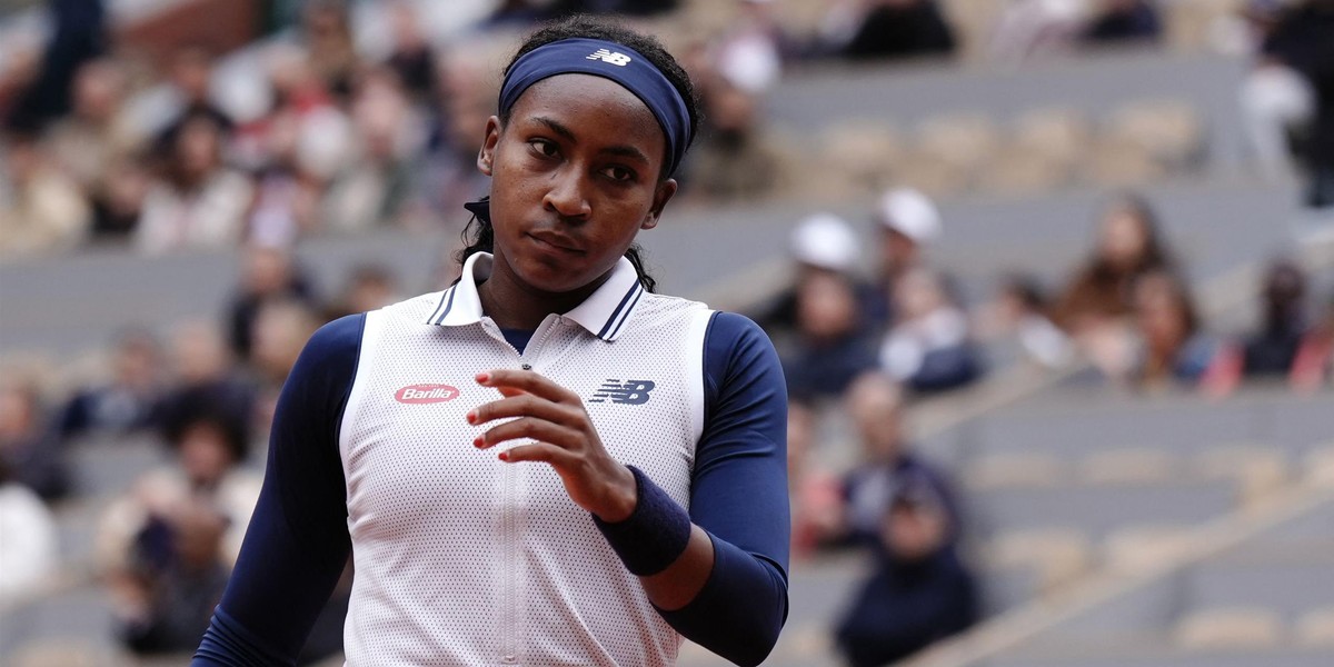 Coco Gauff nie ma ostatnio zbyt wielu powodów do zadowolenia.