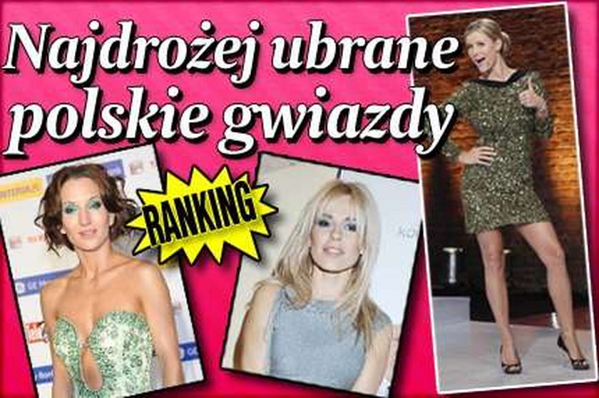 Ranking: Nadrożej ubrane polskie gwiazdy!