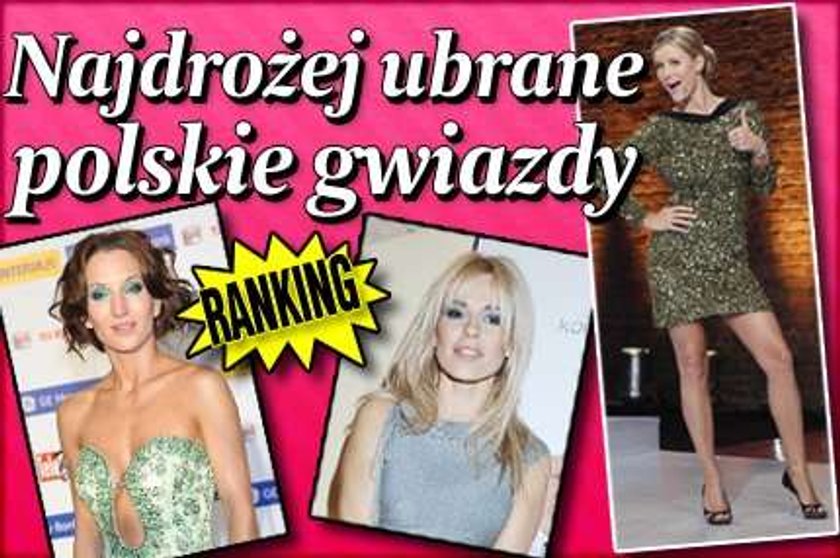 Ranking: Nadrożej ubrane polskie gwiazdy!