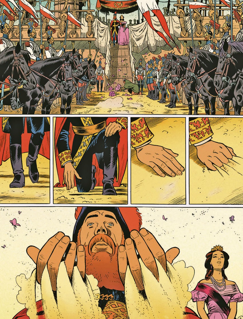 Carica Šarlota 1Autori: Nuri/BonomFormat: 235 x 312 mmBroj strana: 148Povez: TvrdiKolorIzdavač: Phoenix Press