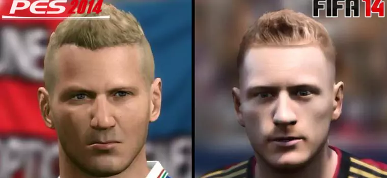 FIFA 14 kontra PES 14 - w której grze zawodnicy wyglądają lepiej?