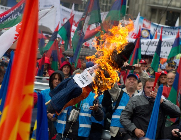 WARSZAWA OGLNOPOLSKIE DNI PROTESTU