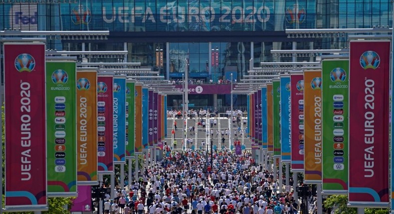 Wembley is set to stage the Euro 2020 final Creator: Niklas HALLE'N