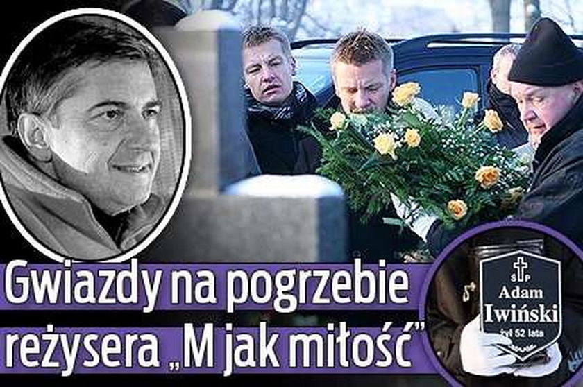 Gwiazdy na pogrzebie reżysera "M jak miłość". FILM