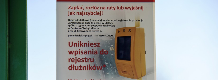 Pozorne oszczędzanie na biletach może przysporzyć  sporo kłopotów. Nieopłacenie kary za jazdę bez biletu oznacza wpis do Rejestru Dłużników i problemy z wiarygodnością kredytową