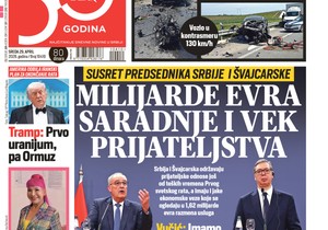 Blic naslovna strana za 29.4.
