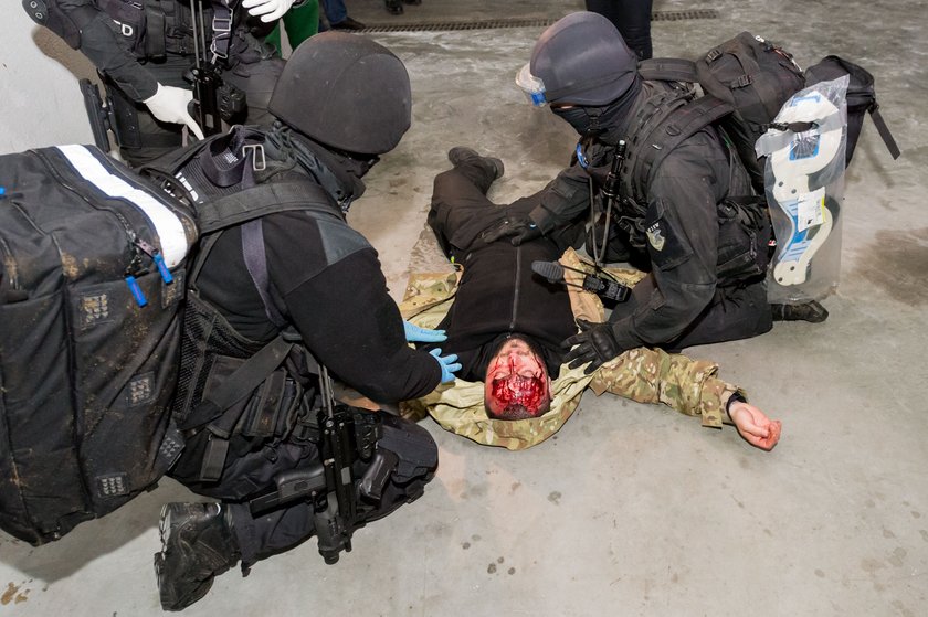 Zawody antyterrorystyczne „Tactical Prison Rescue 2015” na wrocławskim stadionie