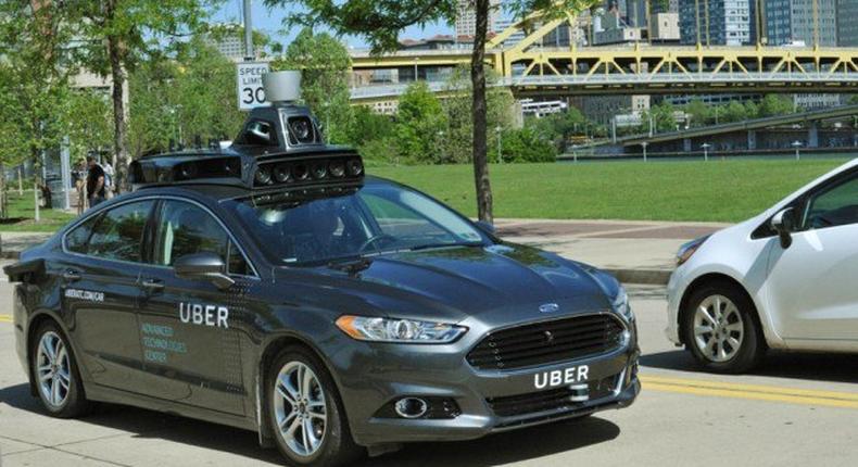 Uber's self-driving prototype