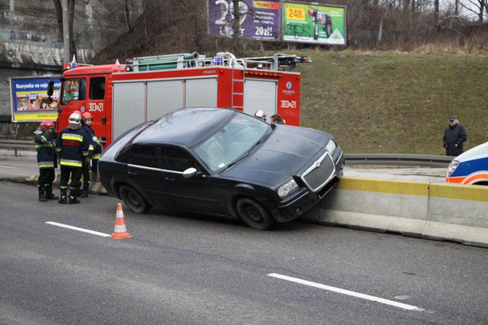 Wypadek, Armii Krajowej, fot. Norbert Litwiński/ Onet