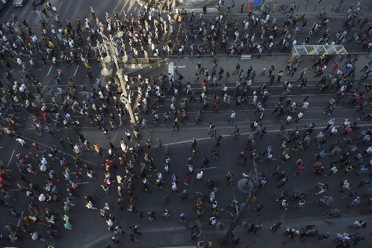 Studenci protestowali