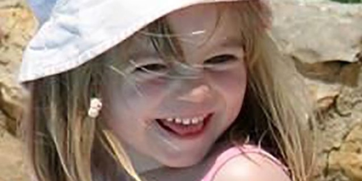 Zaginiona Madeleine McCann. 