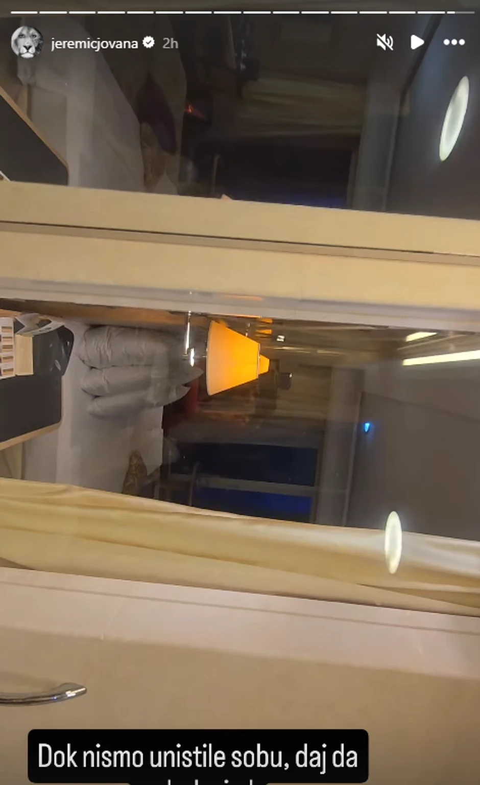 Jovana Jeremić objava