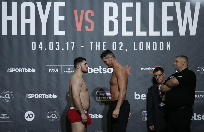 Emocje przed walką David Haye vs Tony Bellew. Show skradł jednak on!