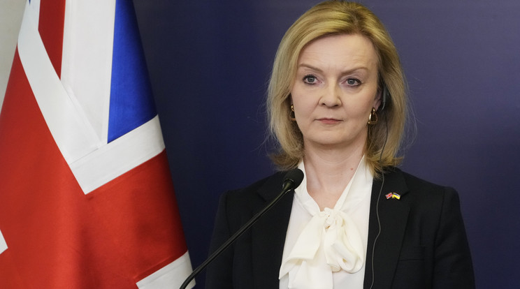 Liz Truss szerint az orosz-ukrán háború "mindenki háborúja" / Fotó: MTI/AP/Czarek Sokolowski