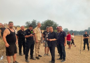 Ministar Ivica Dačić u Deliblatskoj peščari 