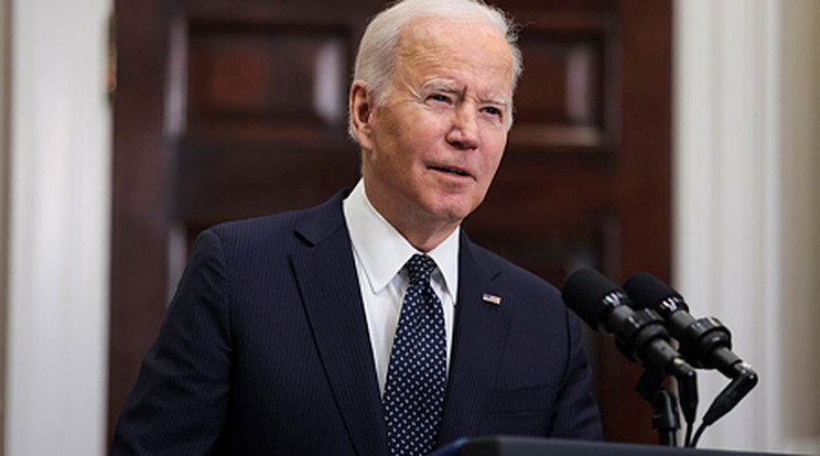 Joe Biden is elítéli Vlagyimir Putyin döntését/ Fotó: EPA/Oliver Contreras / POOL