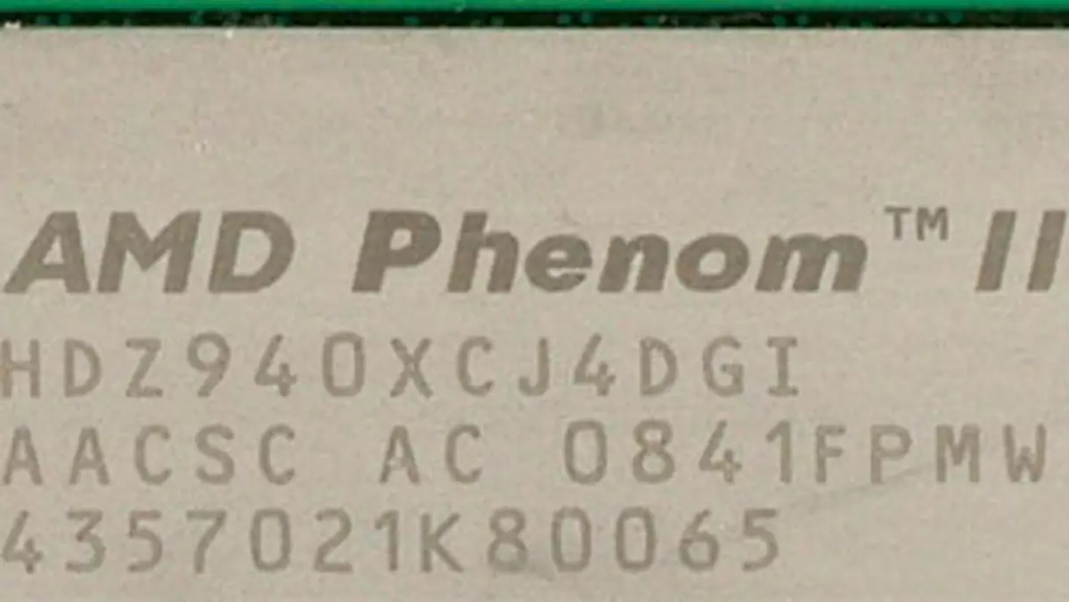 Test procesora AMD Phenom II X4 940 3,7 GHz